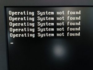 Не найдена операционная система (или загрузочный раздел) после Acronis